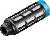 FESTO U-1/4 消音器